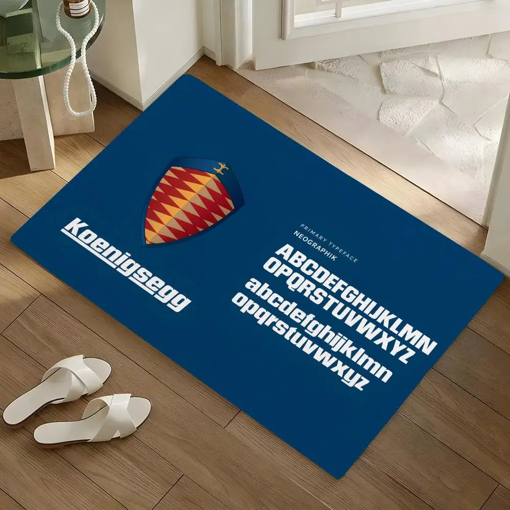Diatomite Bath Mat – Quick Dry, Non-Slip Sports Car Design Diatomite Bath Mat Axl