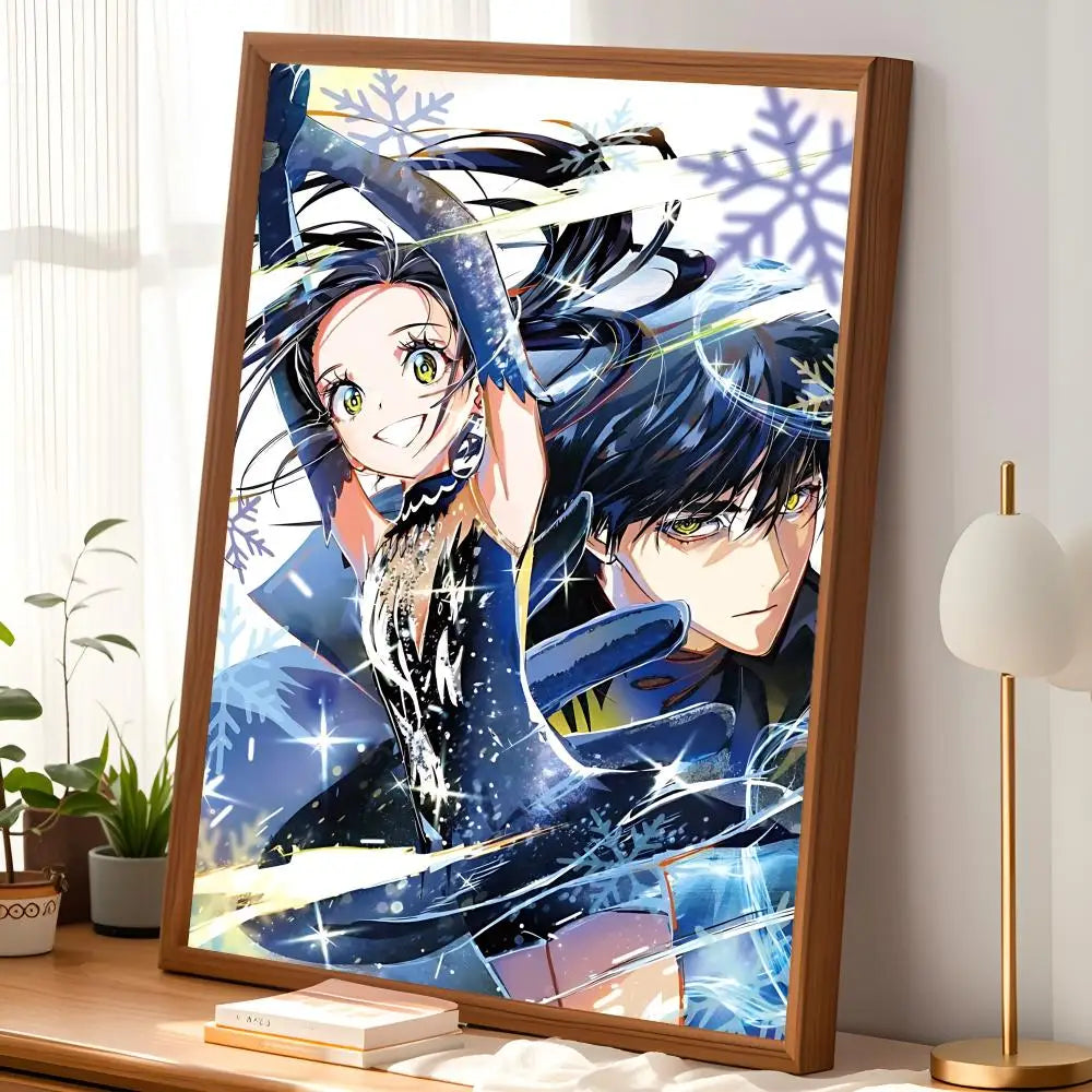 Manga M-Medalist Self-Stick HD Wall Art Poster | Waterproof Wall Art Poster Axl