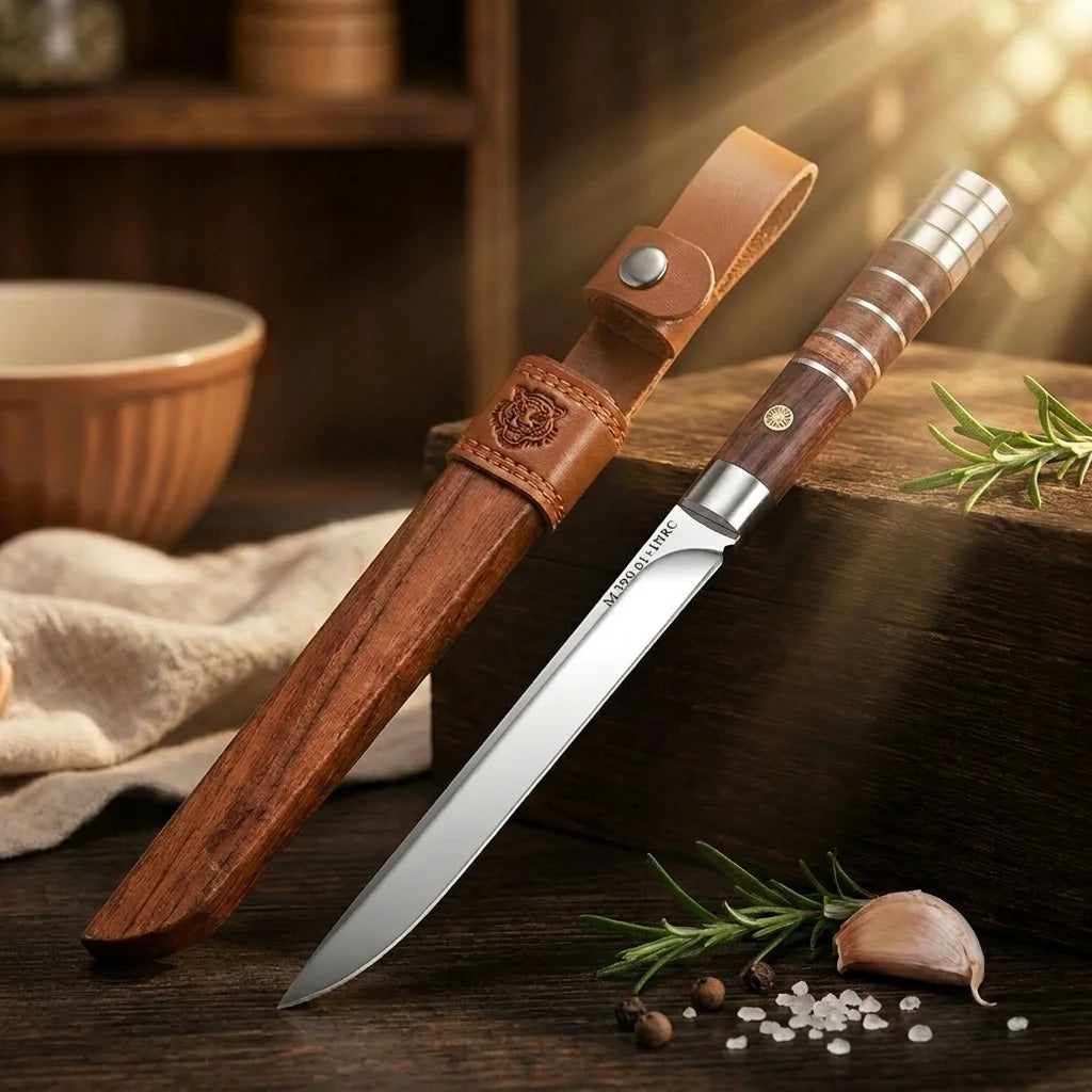 Professional Kitchen Knife Set – Boning, Meat & Slicing Knives Kitchen Knife Set Axl