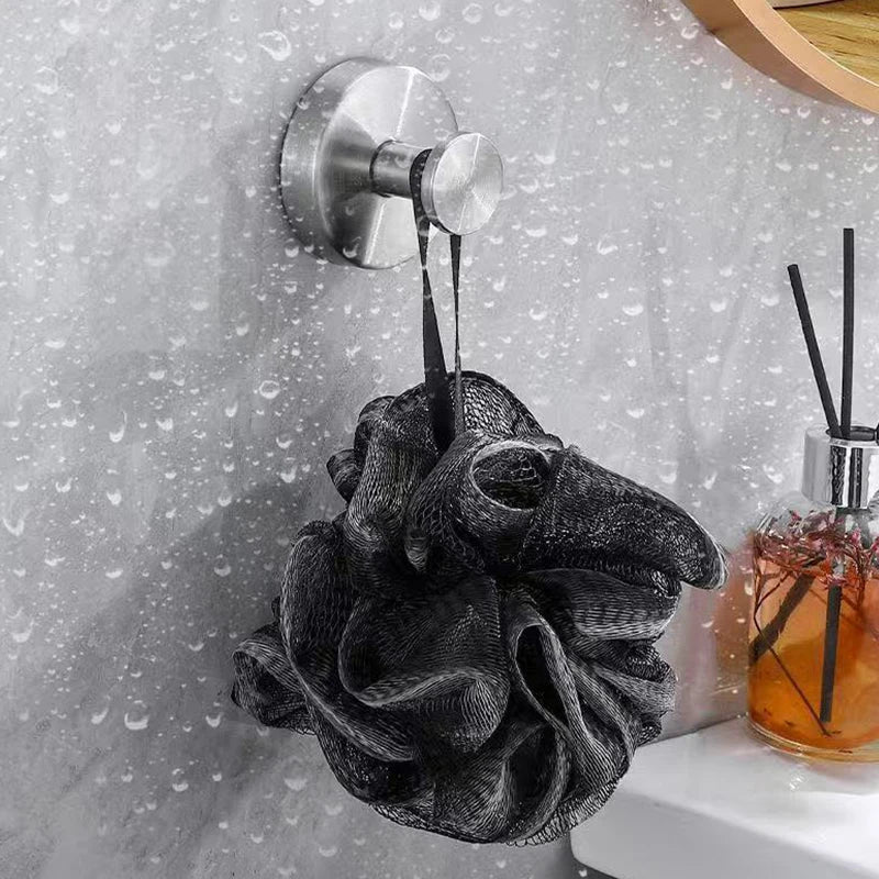 Stainless Steel Suction Cup Hook for Shower & Bathroom Bathroom Suction Hook Axl