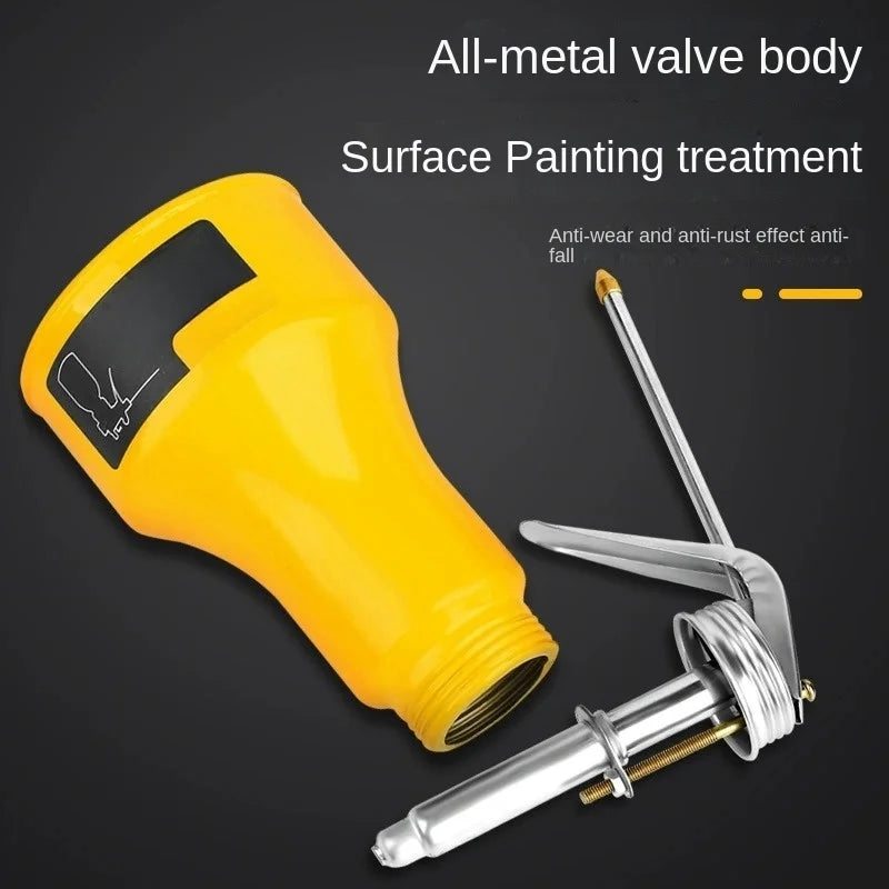 Metal High-Pressure Oil Can Grease Gun 180ml–450ml Oil Can Grease Gun Axl
