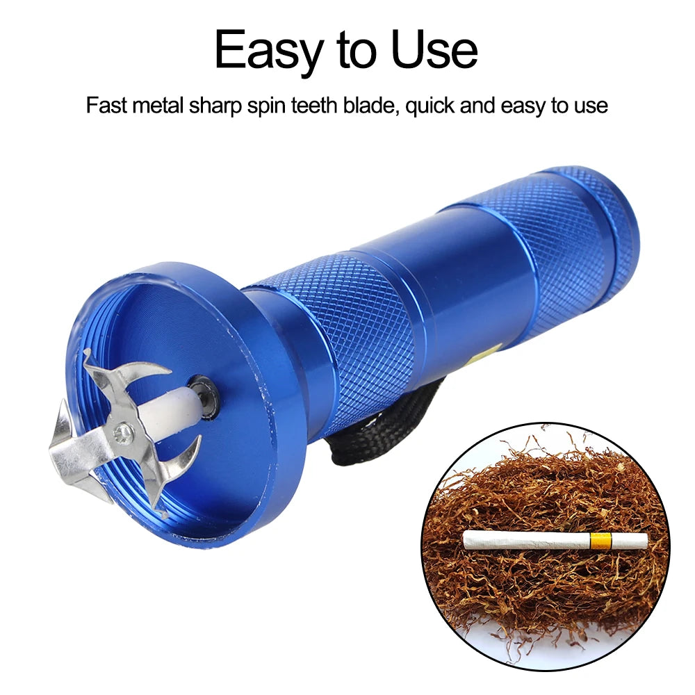Electric Herb & Spice Grinder – Aluminum Metal Crusher Electric Spice Grinder Axl