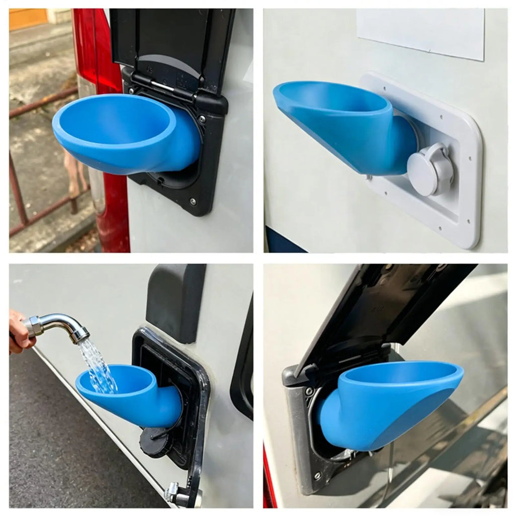 RV Water Funnel – Overflow Prevention Filter | Fresh Water Tank RV Water Funnel Axl