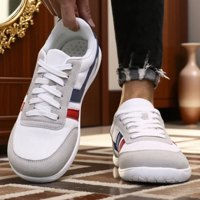 ZULIWAGN Barefoot Wide Toe Sneakers – Unisex Walking Shoes Barefoot Sneakers Axl