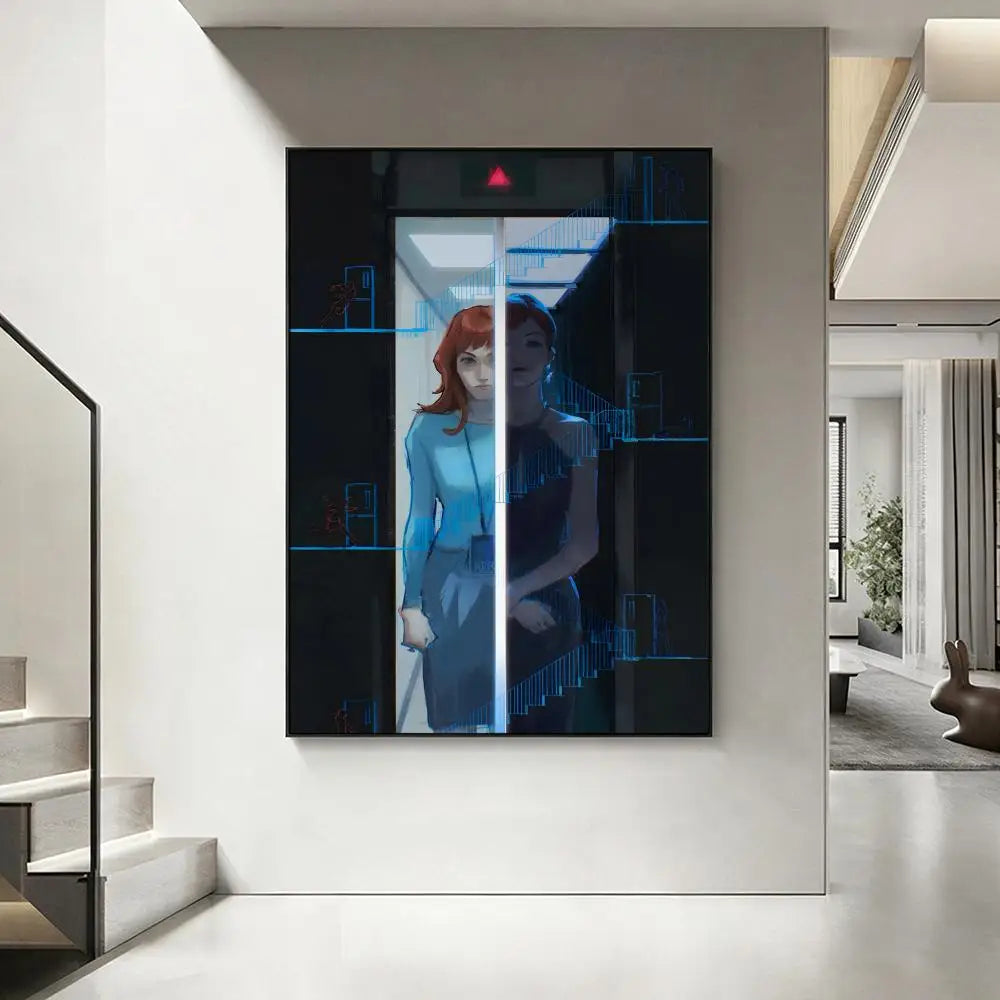 Severance TV Show Poster – HD Art Print Wall Decor Wall Art Poster Axl White11 21X30cmNoframe
