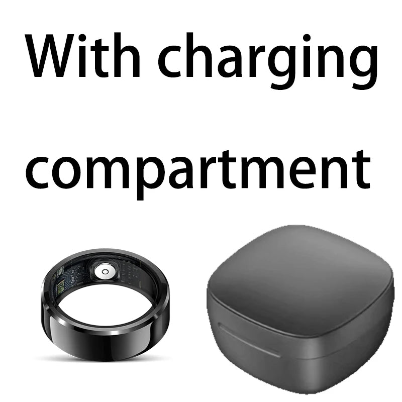 JAOUCAM R6 Smart Ring – Heart Rate & Sleep Tracker Smart Ring Axl R6 black 9