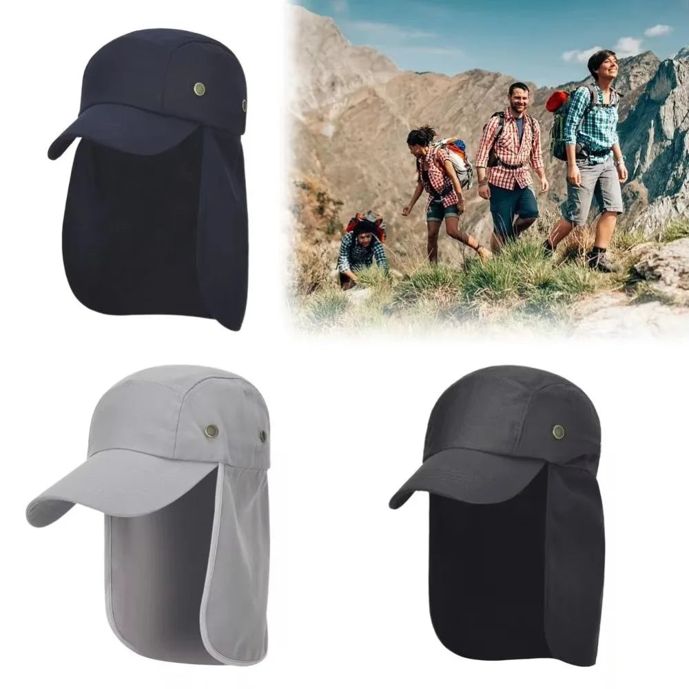 UV Baseball Cap with Neck Shawl – Unisex Outdoor Sun Hat Outdoor Sun Hat Axl