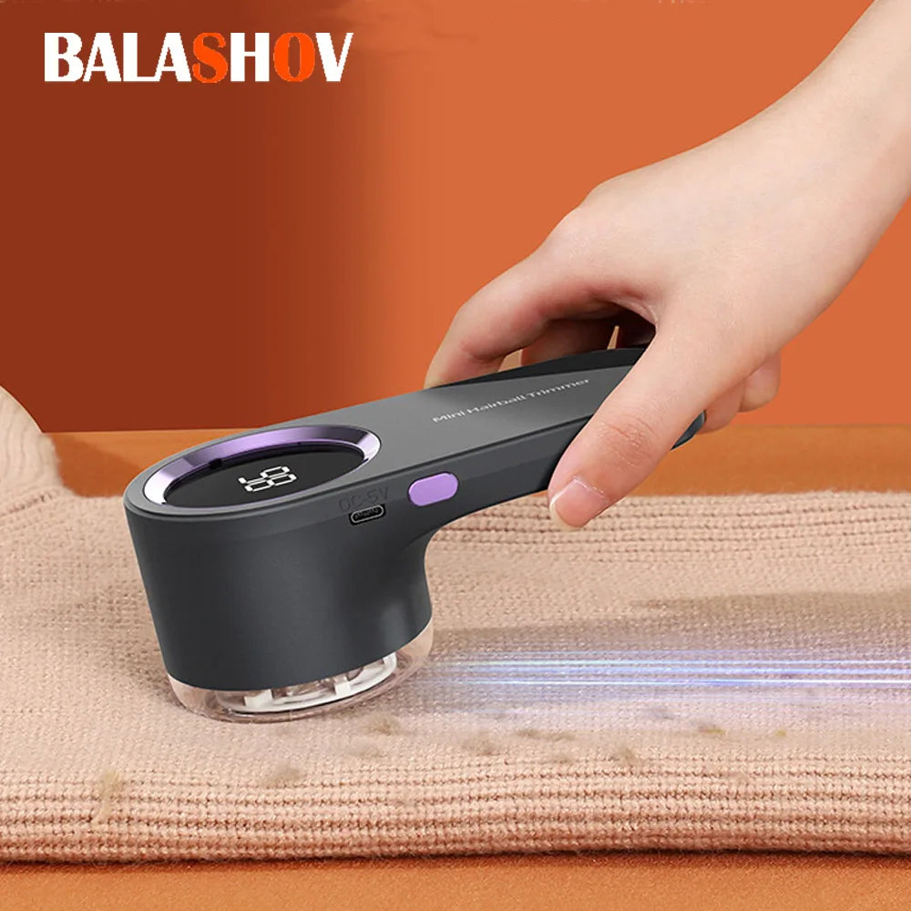 BALASHOV USB Rechargeable Electric Lint Remover Fabric Shaver Electric Fabric Shaver Axl