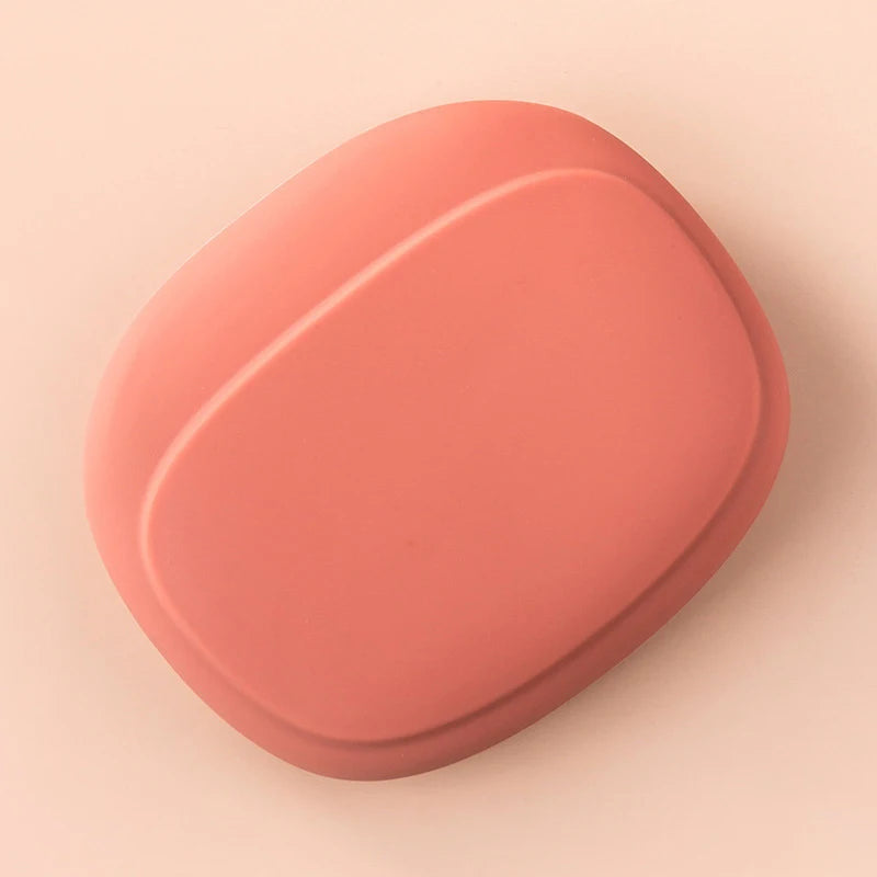 Silicone Earphone & Cable Storage Box – Portable Travel Organizer Cable Storage Organizer Axl Pink