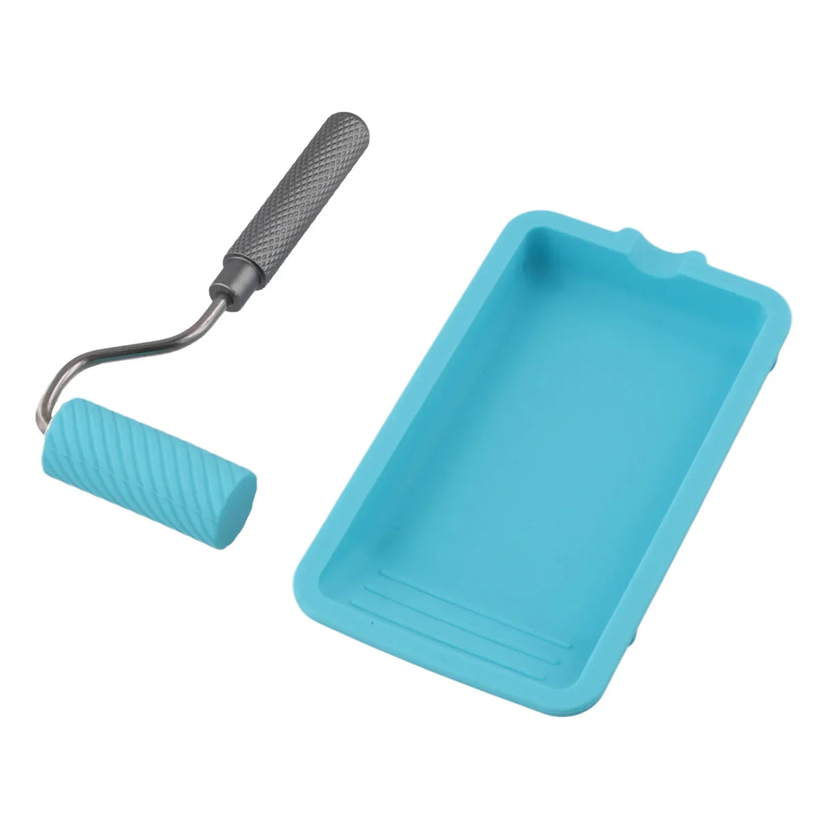 Silicone Paint Roller & Tray Set – Arts, Crafts & Woodworking Paint Roller Set Axl