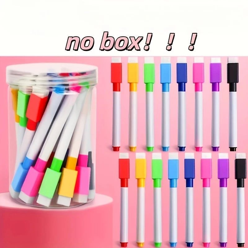 24/48-Pack Dry Erase Markers – Whiteboard, Glass & Plastic Dry Erase Markers Axl