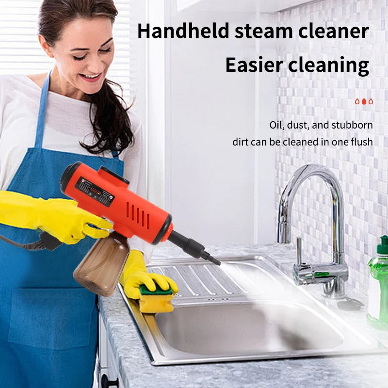 BALASHOV 1200W Handheld Steam Cleaner – Kitchen & Home Handheld Steam Cleaner Axl