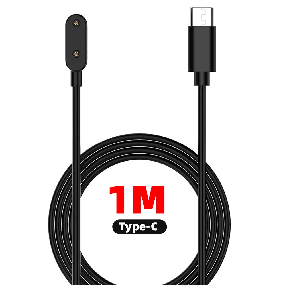 USB Fast Charging Cable for Huawei Band 6–10 & Watch Fit Smartwatch Charging Cable Axl Type C Cable