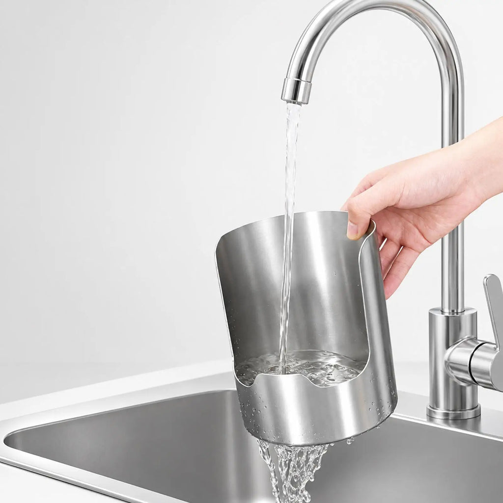 Stainless Steel Pot Lid Holder & Spoon Rest | Kitchen Organizer Kitchen Utensil Holder Axl