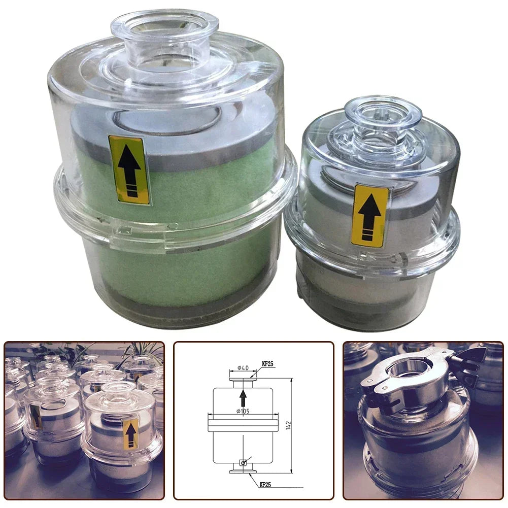 Oil Mist Exhaust Filter KF25/KF40 | Industrial Vacuum Pump Industrial Exhaust Filter Axl