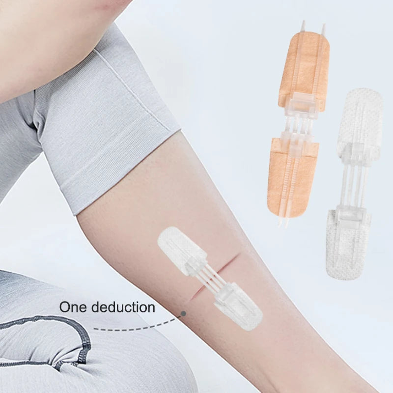 Zipper Wound Closure Patch – Waterproof Sutureless Bandage Wound Closure Patch Axl