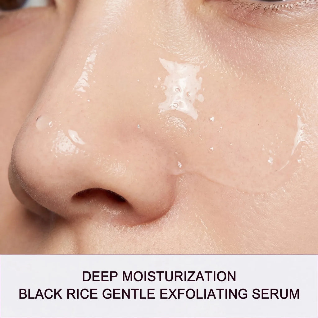 Black Rice Exfoliating Serum – PHA Pore Care & Hydrating Exfoliating Face Serum Axl