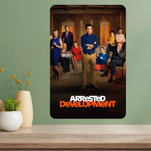 Arrested Development TV Show Metal Poster Sign | Wall Art Metal Wall Sign Axl aluminum sign aluminum 20x30cm