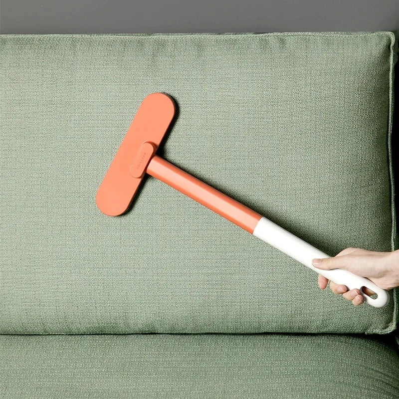 Long Handle Cleaning Brush – Wet Dry Dual Use for Glass & Pet Hair Cleaning Brush Axl