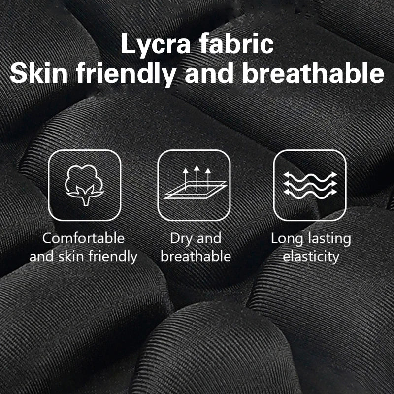 Black Motorcycle Air Seat Cushion Cover – Universal Fit Motorcycle Seat Cushion Axl