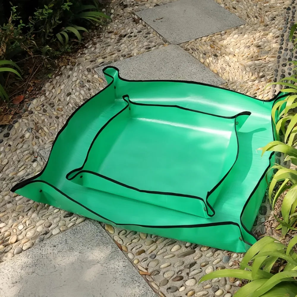 Leak-Proof PE Gardening Mat – Foldable Potting & Planting Pad Garden Planting Mat Axl