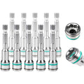 10-Pack 8mm Hex Socket Adapter Bits – 1/4" Shank for Drills Socket Adapter Bits Axl 10pcs China Mainland