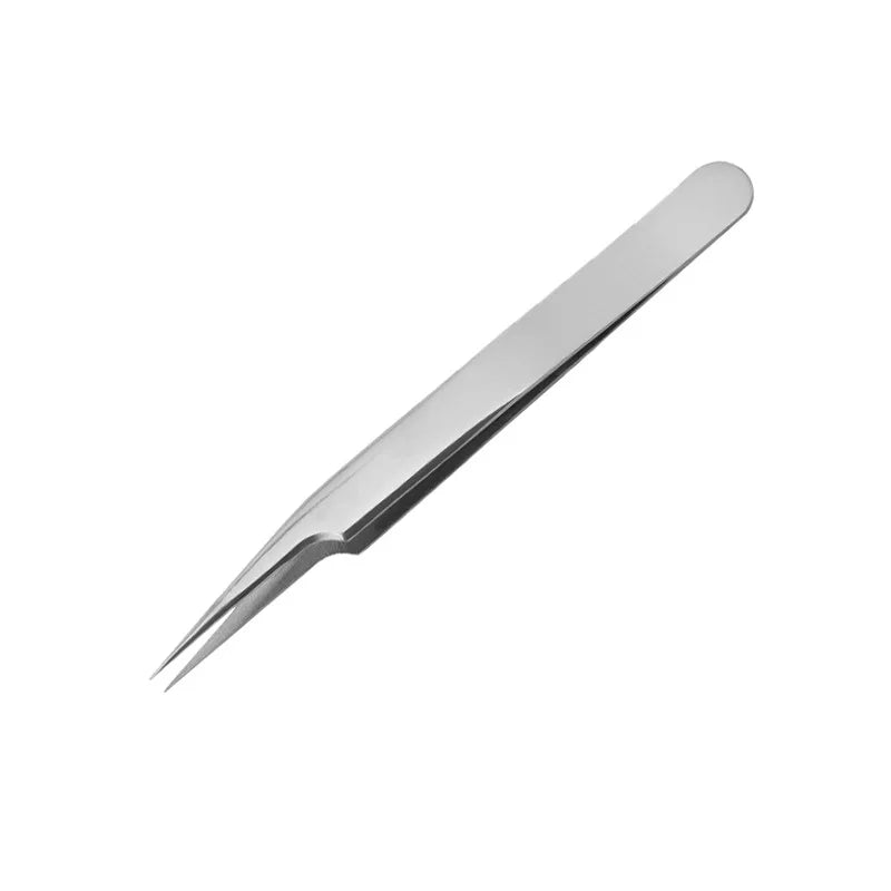 Dolphin Feather Eyelash Extension Tweezers – Precision Clip Eyelash Tweezers Axl Straight butterfly c