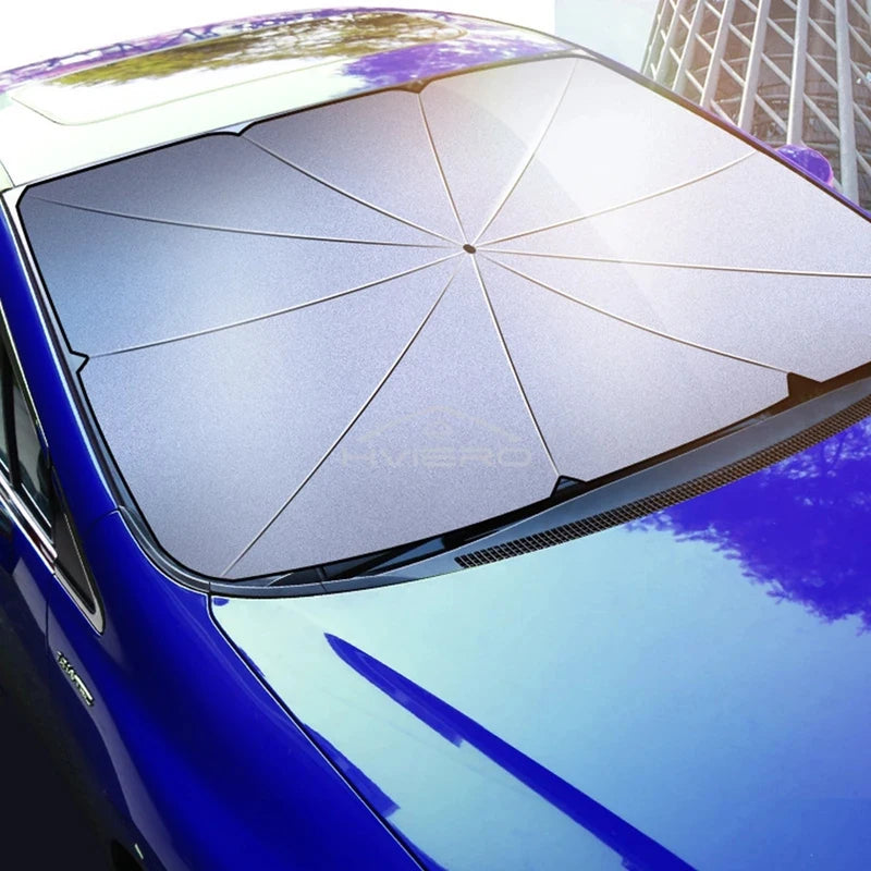 Foldable Car Windshield Sunshade – UV Blocking Front Cover Car Windshield Sunshade Axl