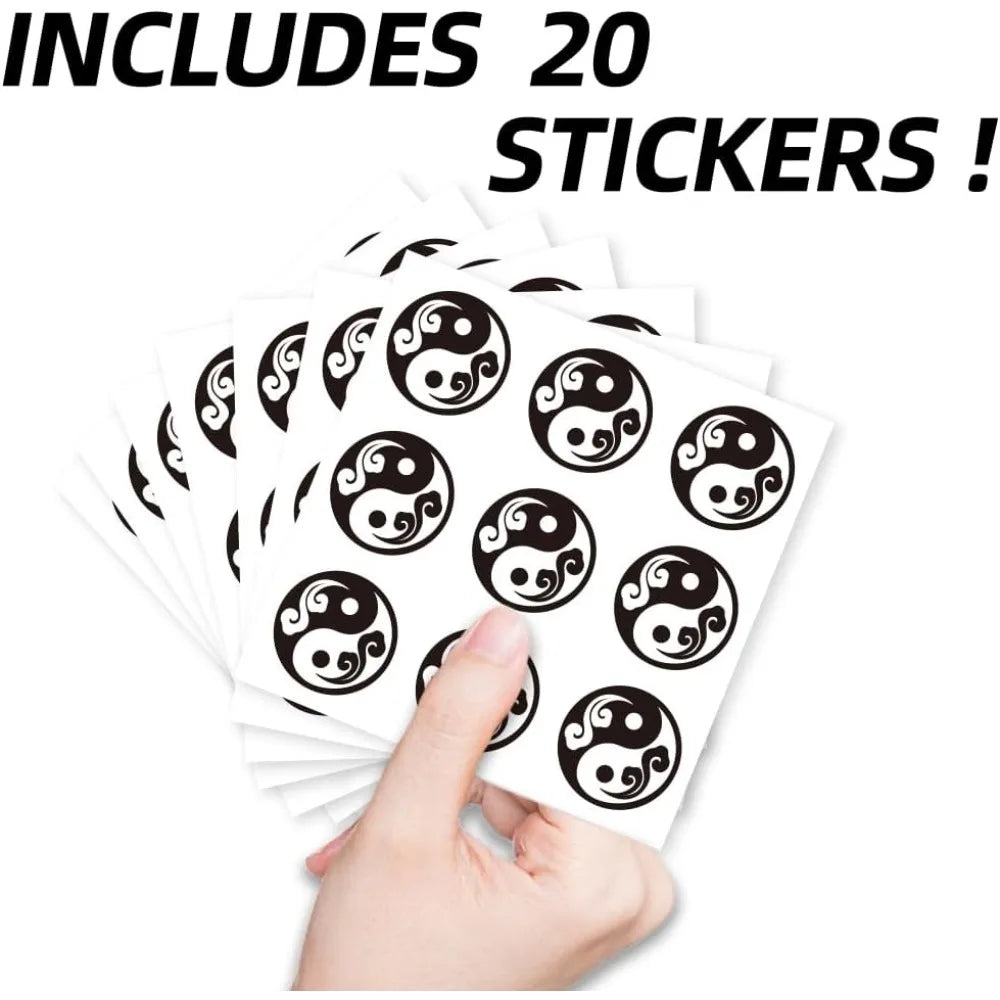 Self-Adhesive Decorative Stickers – 180 Sheets, 20 Designs Decorative Sticker Set Axl