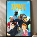 Dave the Diver HD PVC Self-Stick Wall Poster – Waterproof Art Wall Art Poster Axl White07 30X40cmNoframe