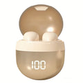 SK18 Wireless Mini Earbuds – HiFi Sound, Noise Reduction Wireless Earbuds Axl Gold