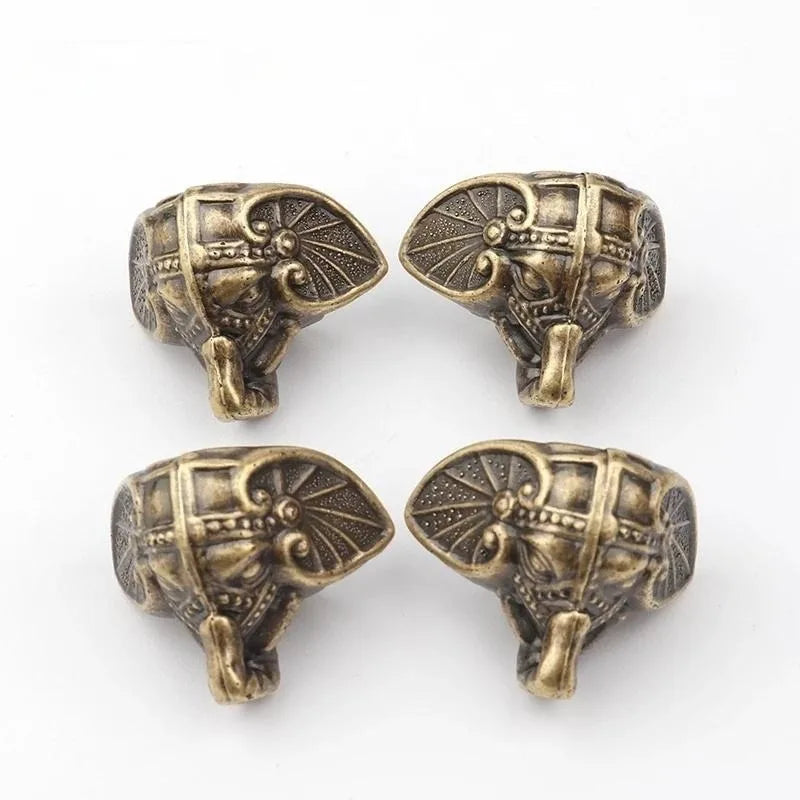 8-Pack Antique Elephant Trunk Furniture Feet for Wooden Boxes Decorative Furniture Feet Axl