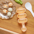 3-in-1 Rice Ball Shaker Mold – Onigiri & Sushi Maker Sushi Rice Mold Axl Orange