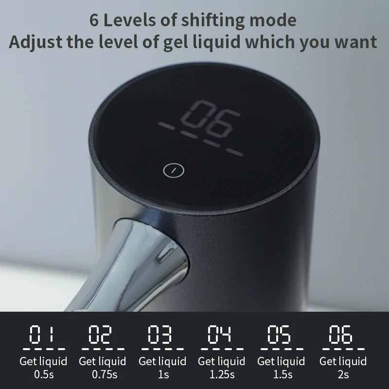 BALASHOV USB Touchless Automatic Soap Dispenser – Gel Machine Soap Dispenser Axl