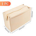 Felt Zipper Handbag Organizer Insert – Multi-Pocket Tote Liner Handbag Organizer Insert Axl AECH04-00997