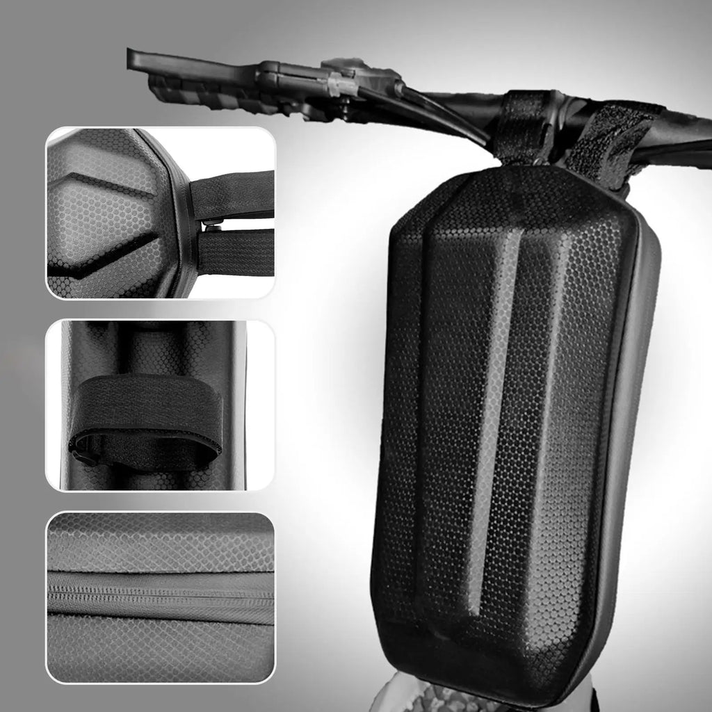 3L Waterproof Hard Shell Front Bag – Scooter & Bike Storage Bike Front Bag Axl