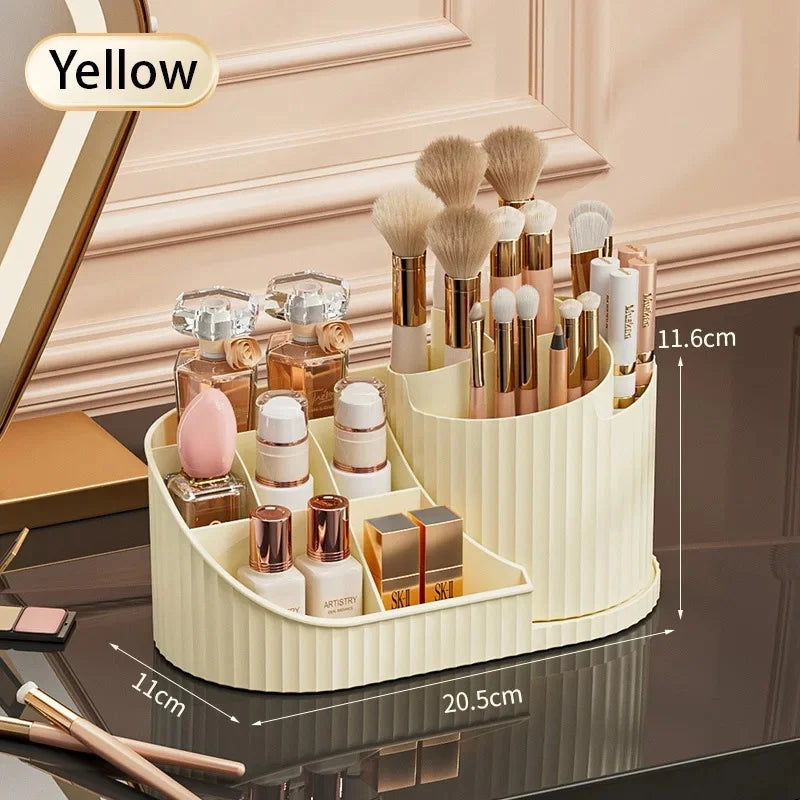360° Rotating Makeup Organizer – Large Cosmetic Storage Rack Makeup Organizer Axl