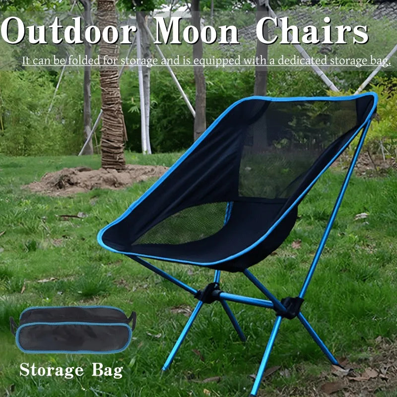 Portable Foldable Camping Chair – Beach, Fishing & Outdoor Seat Folding Camping Chair Axl