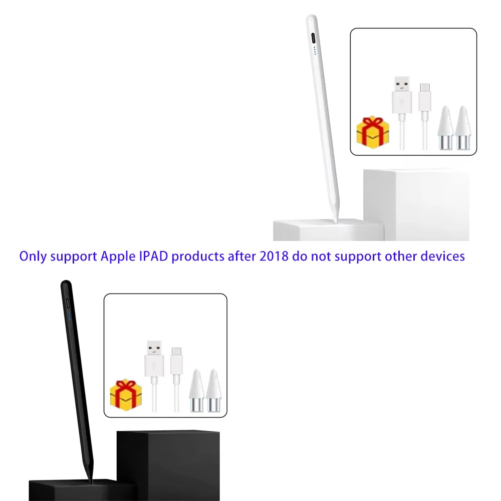 Palm Rejection Stylus Pen for iPad Pro Air Mini 2018–2022 iPad Stylus Pen Axl