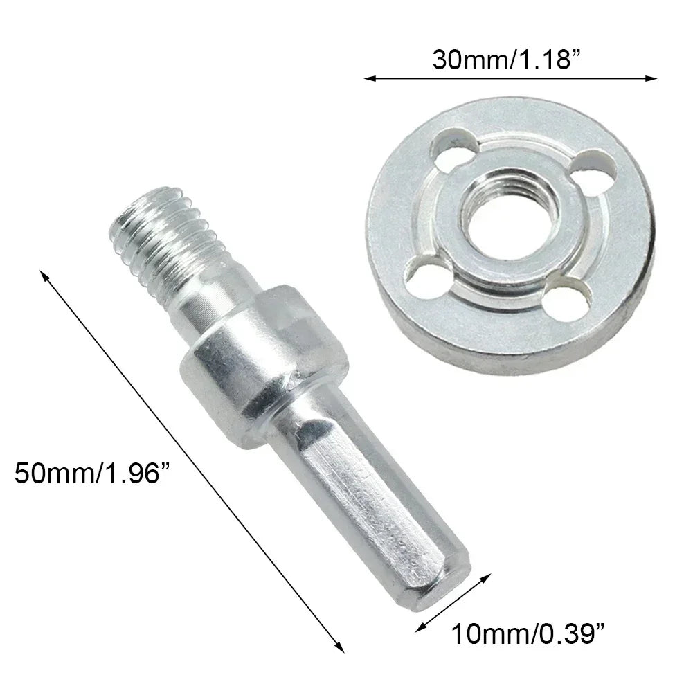 10mm Drill to Angle Grinder Adapter – Cutting & Polishing Drill Adapter Axl