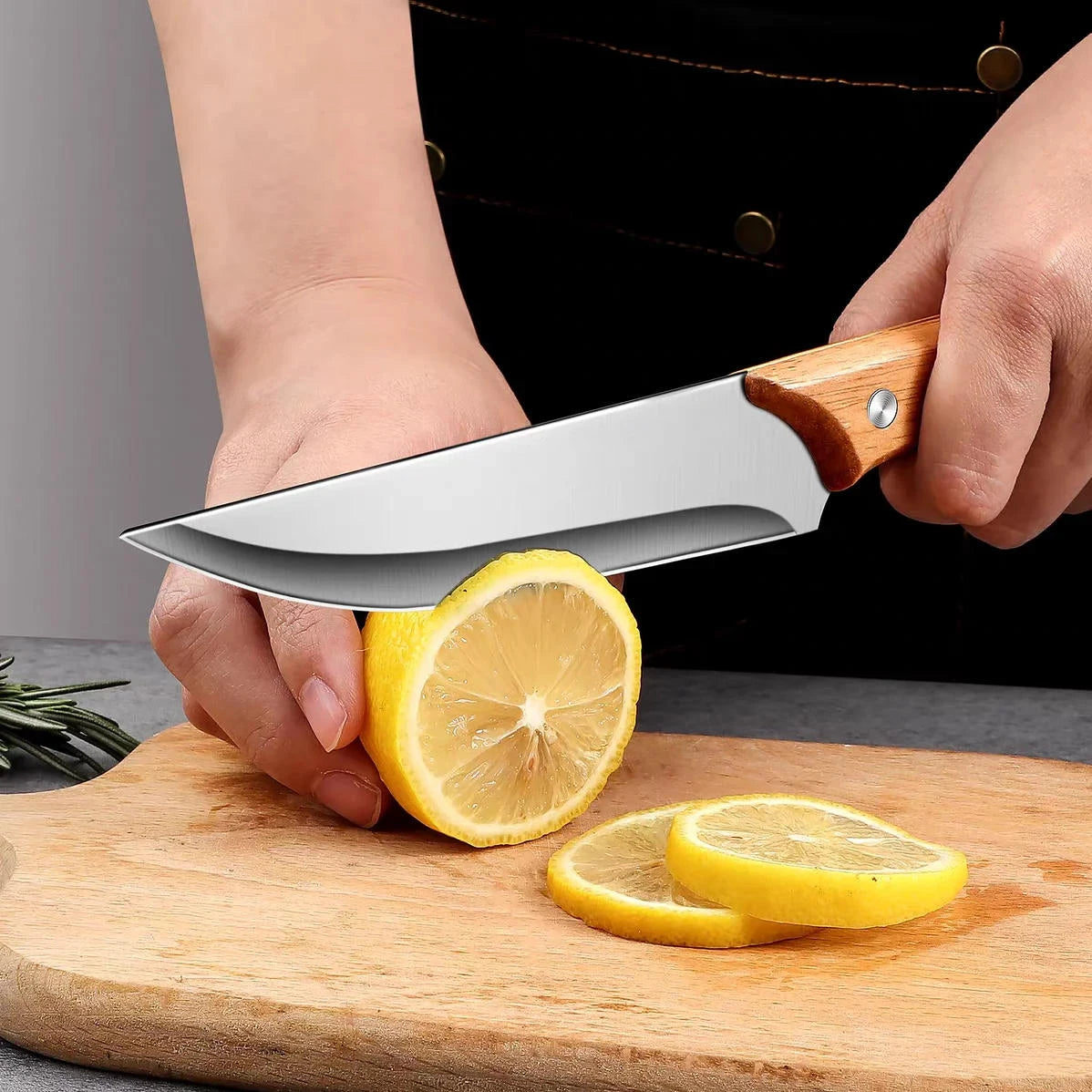 SHENJIU Stainless Steel Boning Knife – Sharp Butcher Knife Boning Knife Axl