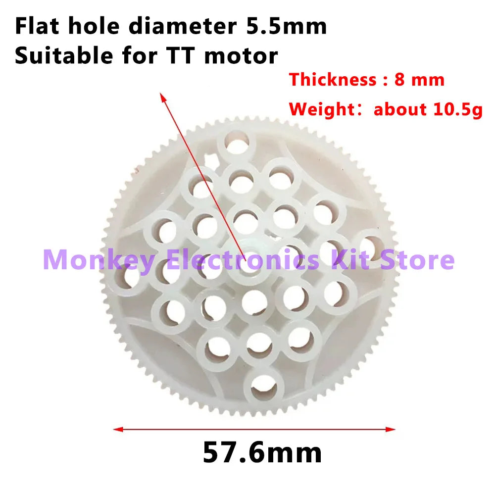 DIY Robot Car Wheel Hub – mBot & TT Motor Compatible Robot Wheel Hub Axl