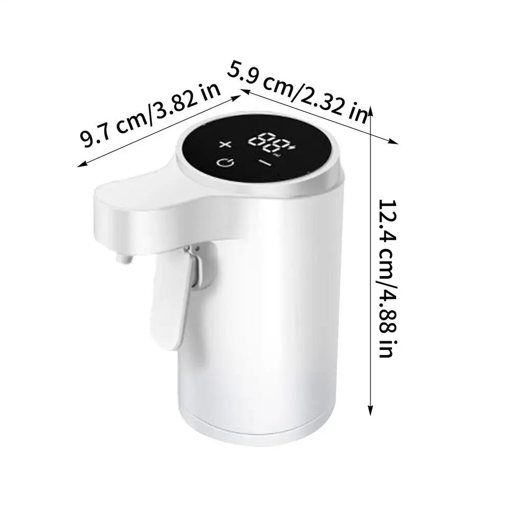 Electric Wine Aerator Pourer | Touch Screen Smart Decanter Electric Wine Aerator Axl White