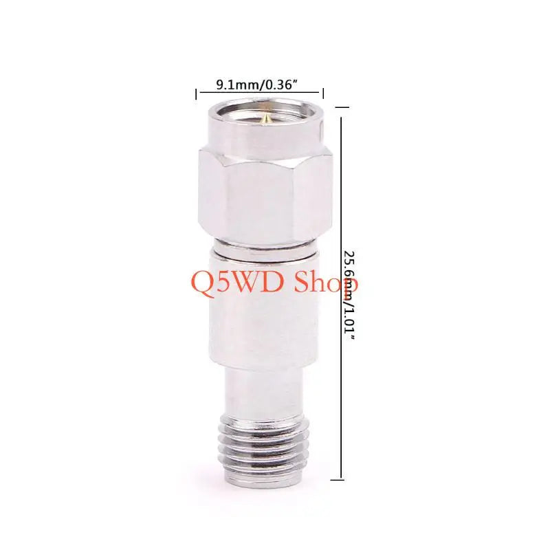 2W SMA Coaxial Fixed Attenuator DC-6GHz | 3dB to 40dB RF Coaxial Attenuator Axl