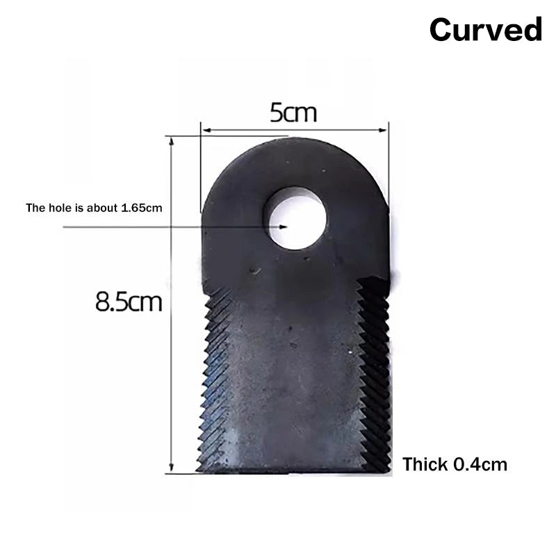 Grass Shredder Serrated Hammer Blade – Lawn Mower Accessory Lawn Mower Blade Axl A1