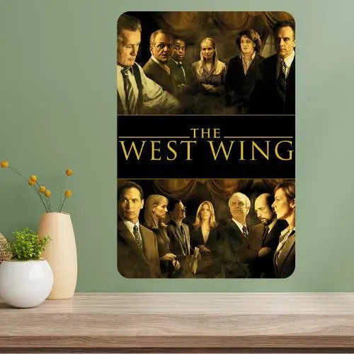 West Wing TV Show Metal Poster Sign – Vintage Wall Decor Metal Wall Sign Axl aluminum sign aluminum 20x30cm