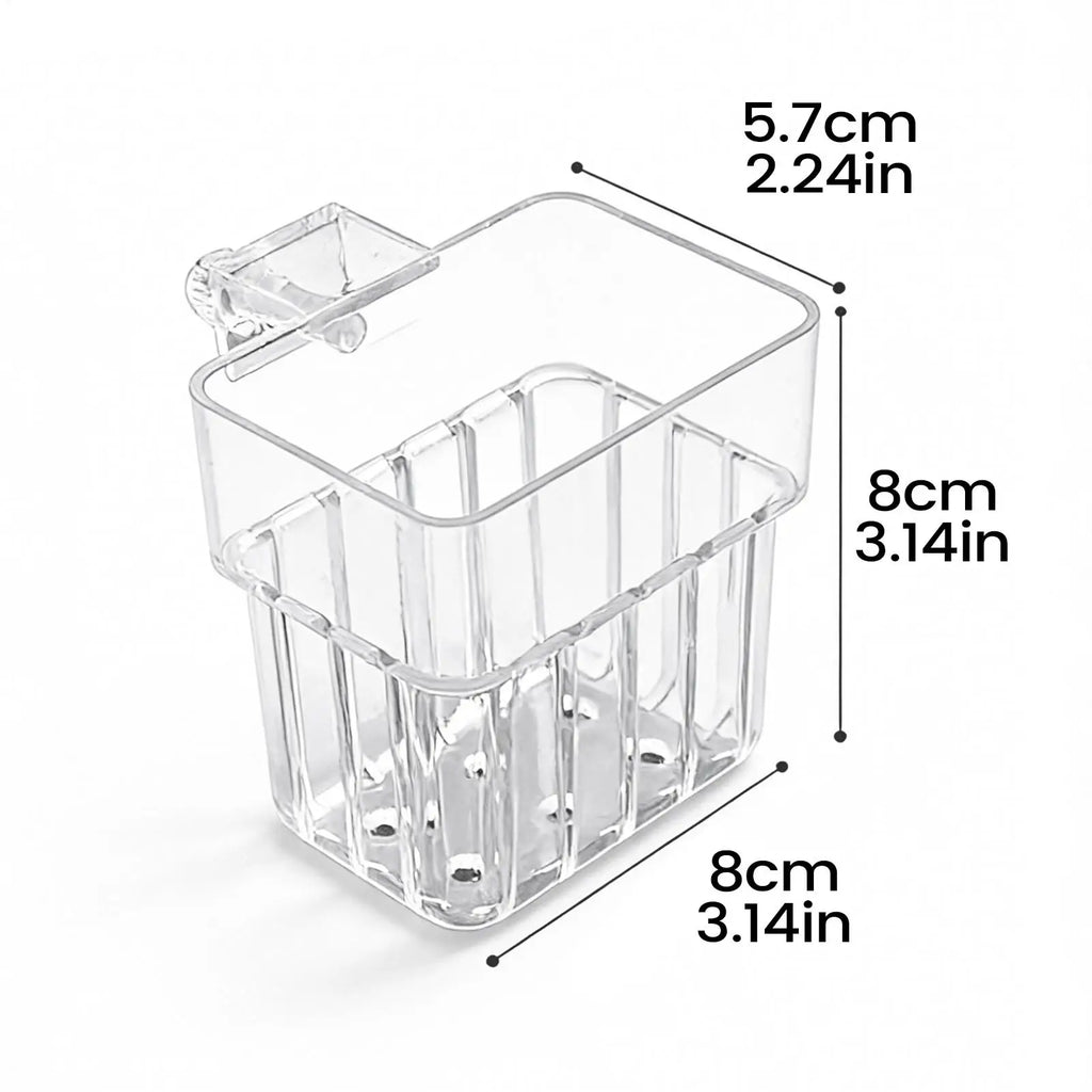 Aquarium Plant Holder – Transparent Hanger Cup for Fish Tanks Aquarium Plant Basket Axl