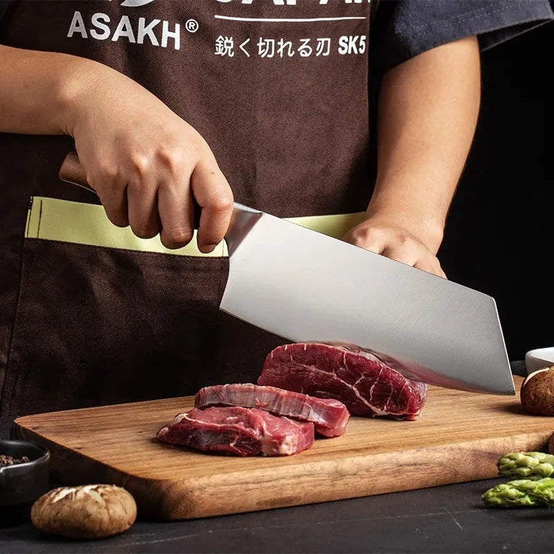 5Cr15 Stainless Steel Japanese Chef Knife with Gift Box Kitchen Knife Set Axl