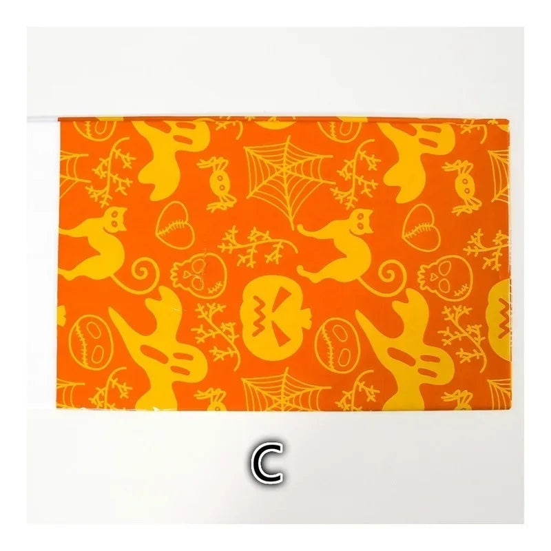 Halloween PVC Disposable Tablecloth – Printed Party Cover 180×120 Halloween Tablecloth Axl