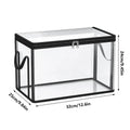 Foldable Clear Storage Bins with Lids – Collapsible Organizer Collapsible Storage Bin Axl Black 32x25x24cm